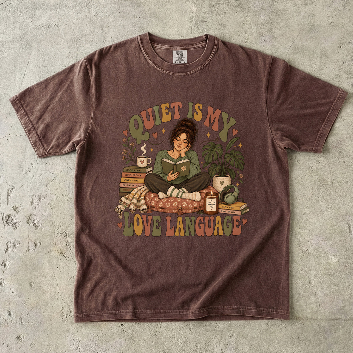 Quiet Is My Love Language Shirt | Cozy Introvert Gift