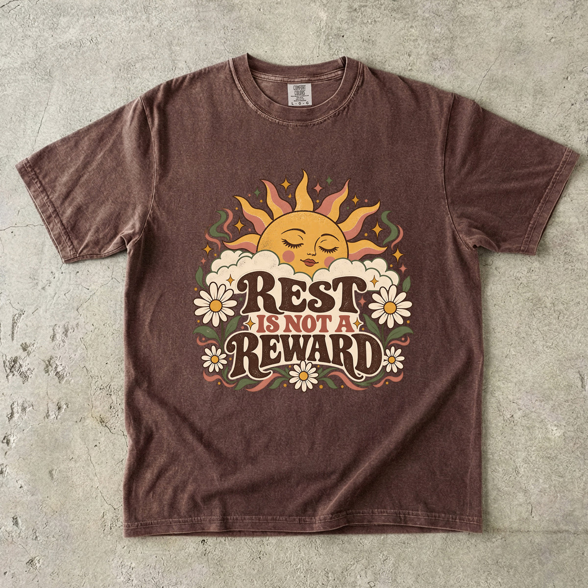 Rest Is Not a Reward Shirt | Women’s Self Care Tee