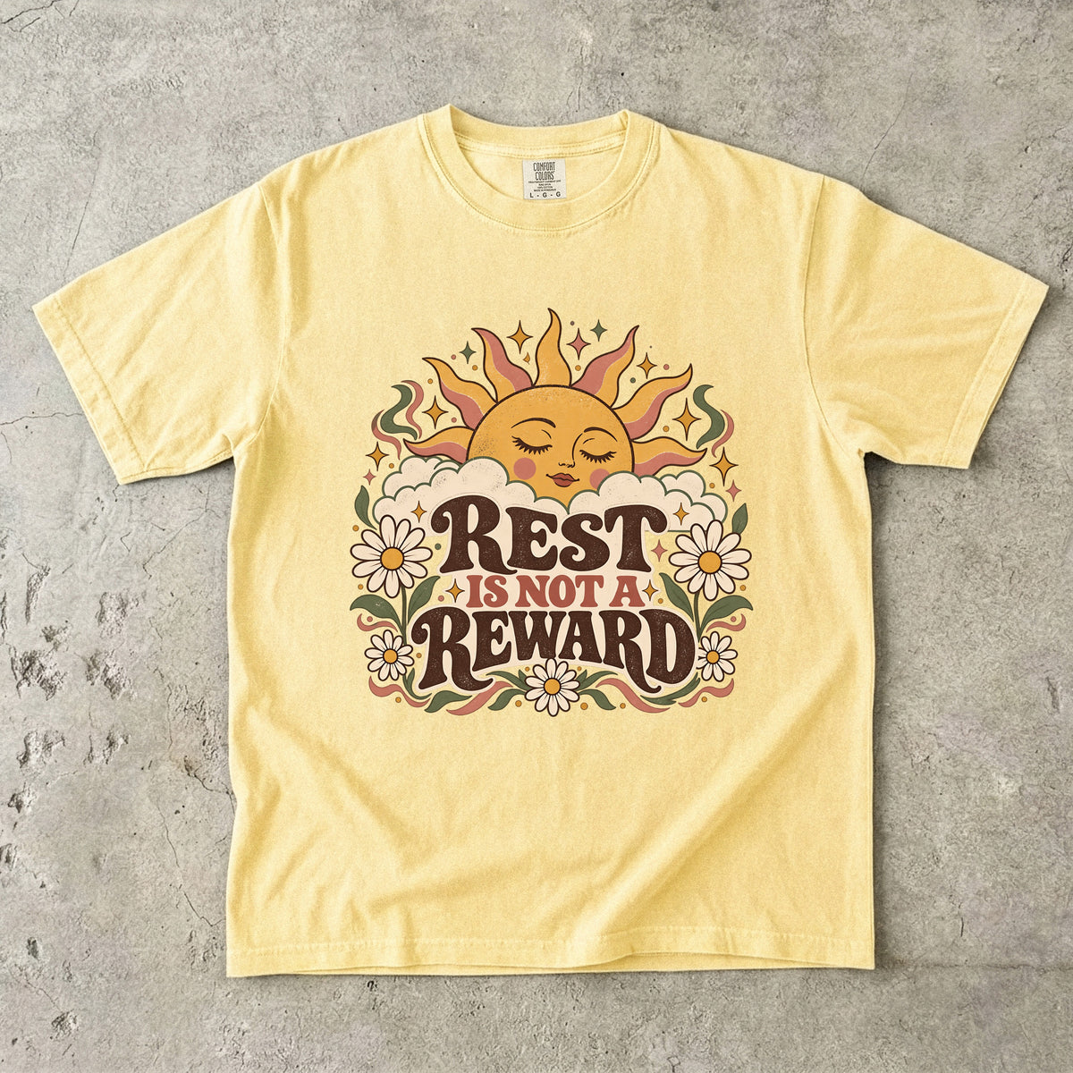 Rest Is Not a Reward Shirt | Women’s Self Care Tee
