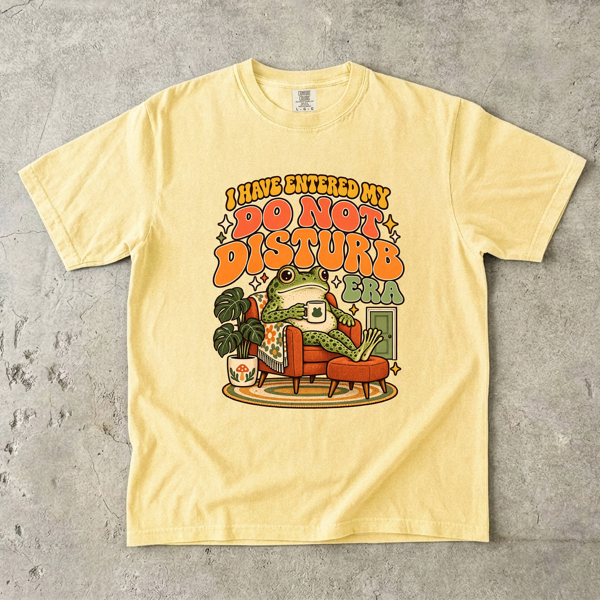 I Have Entered My Do Not Disturb Era Shirt | Funny Frog Tee