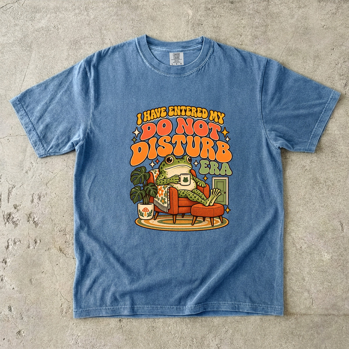 I Have Entered My Do Not Disturb Era Shirt | Funny Frog Tee