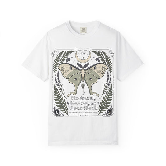 Nocturnal Booked and Unavailable-Comfort Colors T-shirt