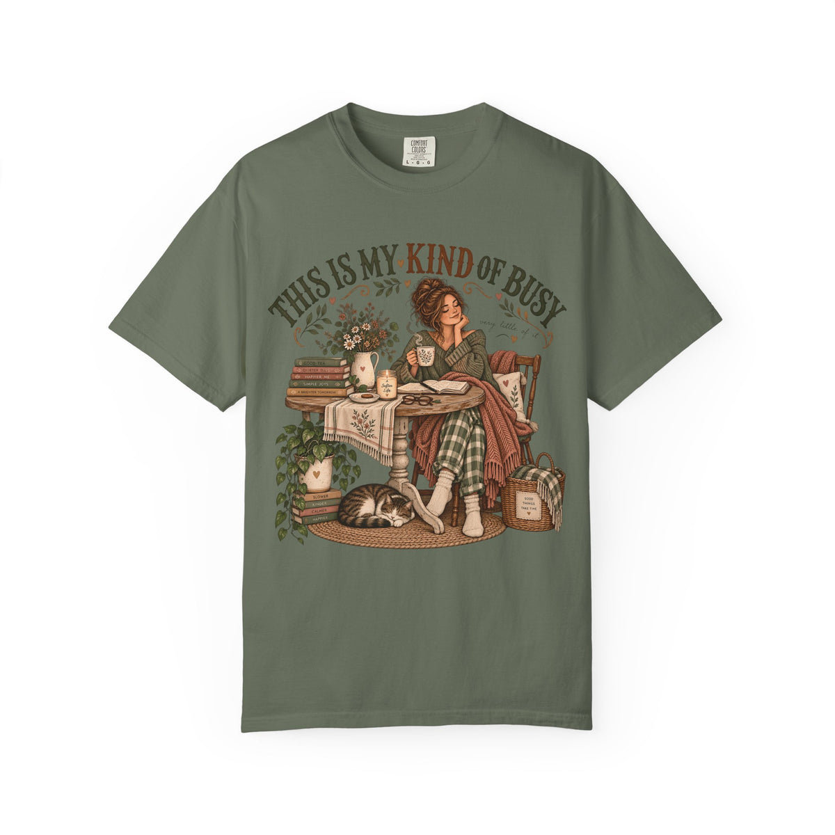 This Is My Kind of Busy Shirt | Cozy Introvert Homebody Tee