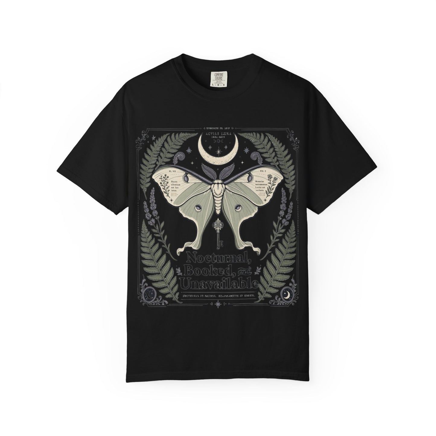 Nocturnal Booked and Unavailable-Comfort Colors T-shirt