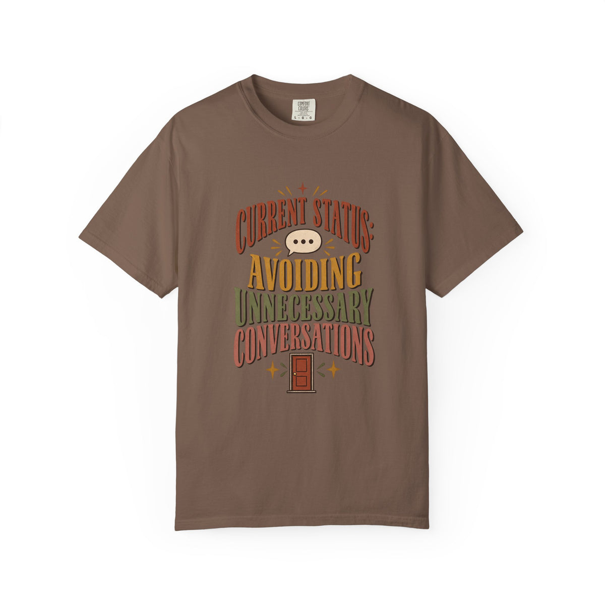 Avoiding Unnecessary Conversations Shirt | Funny Introvert Tee