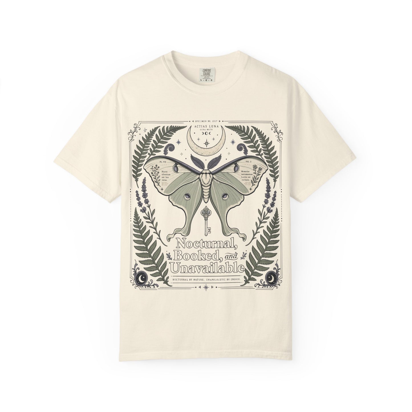 Nocturnal Booked and Unavailable-Comfort Colors T-shirt
