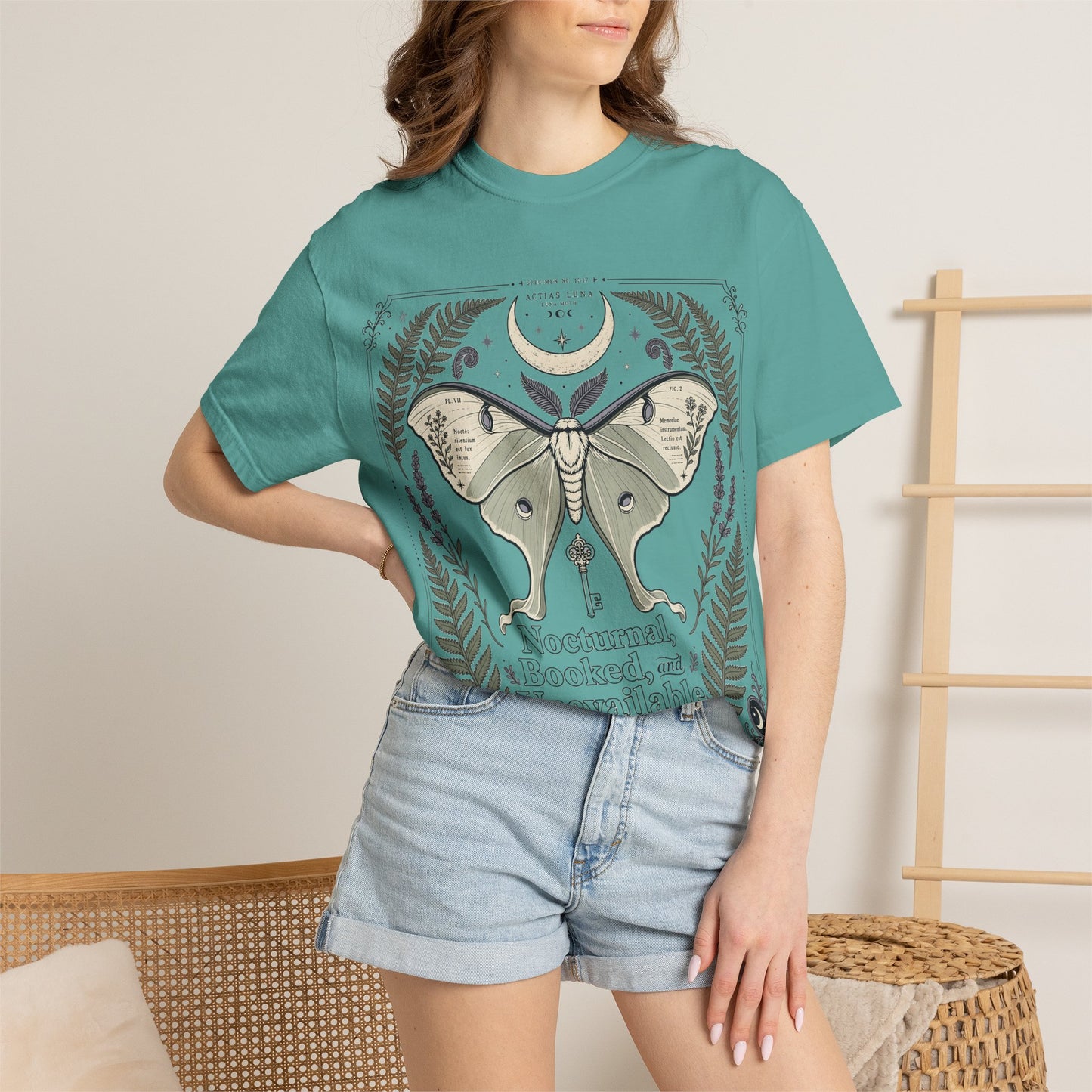 Nocturnal Booked and Unavailable-Comfort Colors T-shirt