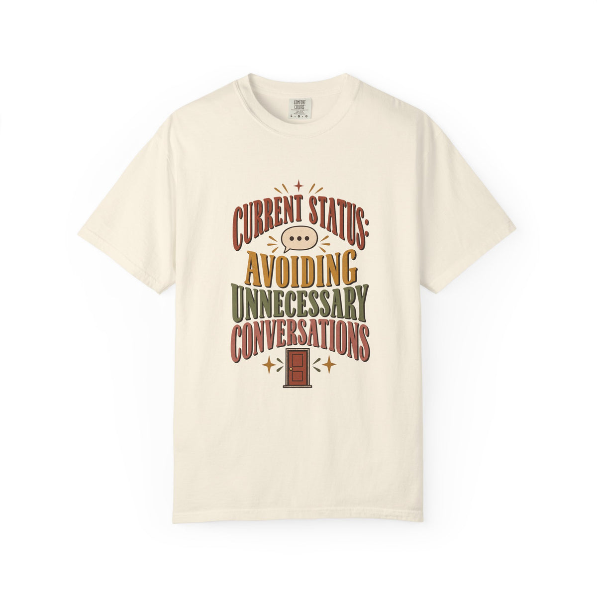 Avoiding Unnecessary Conversations Shirt | Funny Introvert Tee
