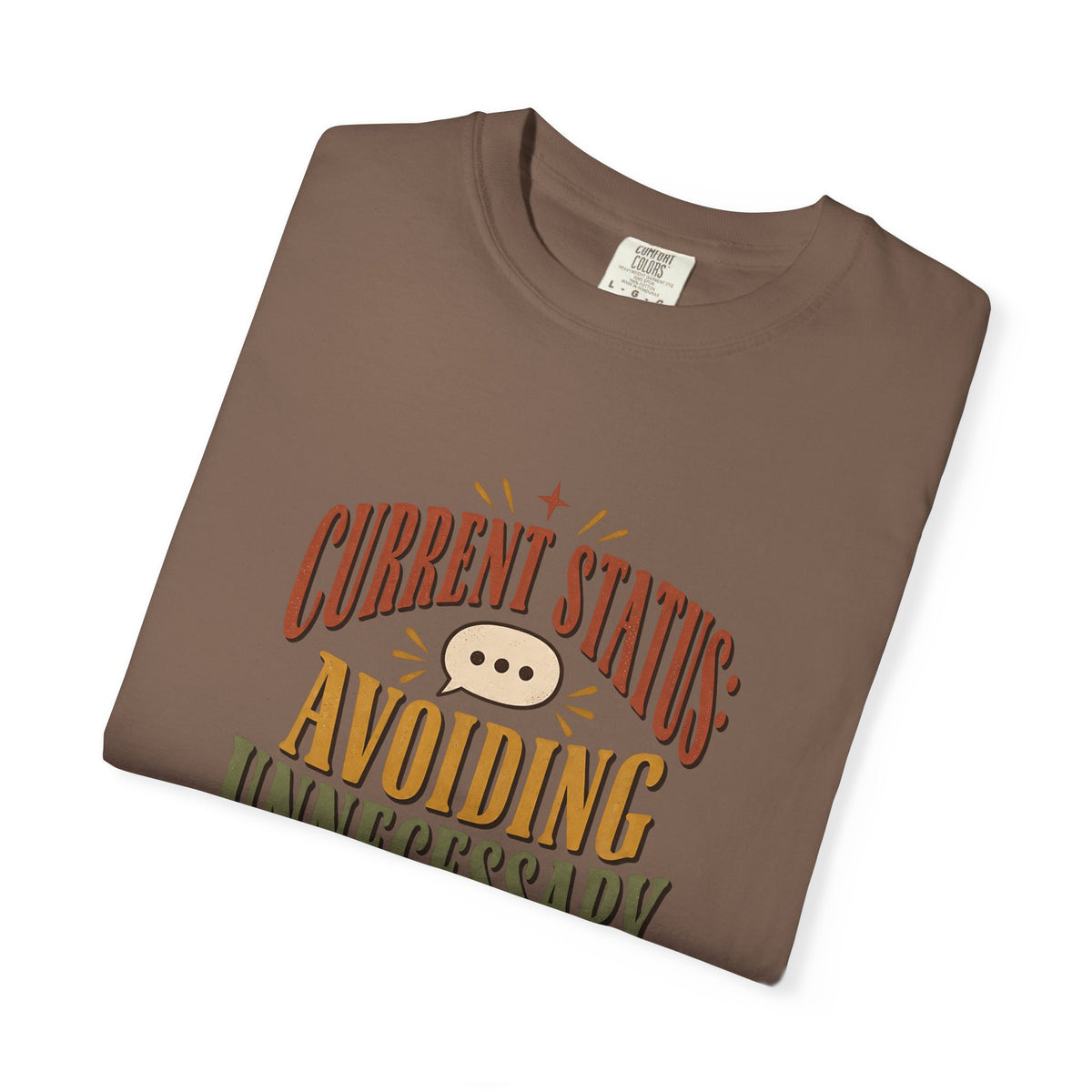 Avoiding Unnecessary Conversations Shirt | Funny Introvert Tee