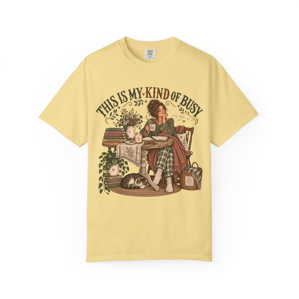 This Is My Kind of Busy Shirt | Cozy Introvert Homebody Tee
